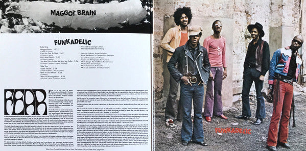 Funkadelic : Maggot Brain (LP, Album, RE, Pea)