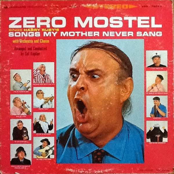 Zero Mostel : Sings Harry Ruby's Songs My Mother Never Sang (LP)