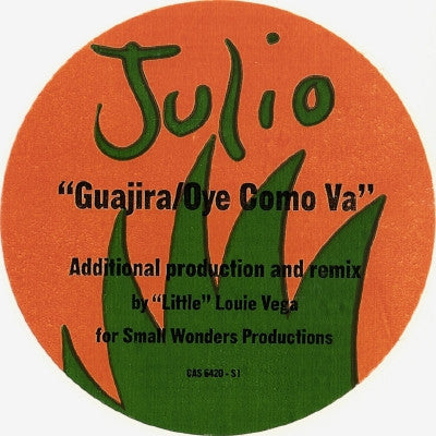 Julio Iglesias : Guajira / Oye Como Va (12", Maxi, Promo)