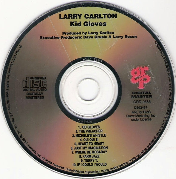 Larry Carlton : Kid Gloves (CD, Album, Club)