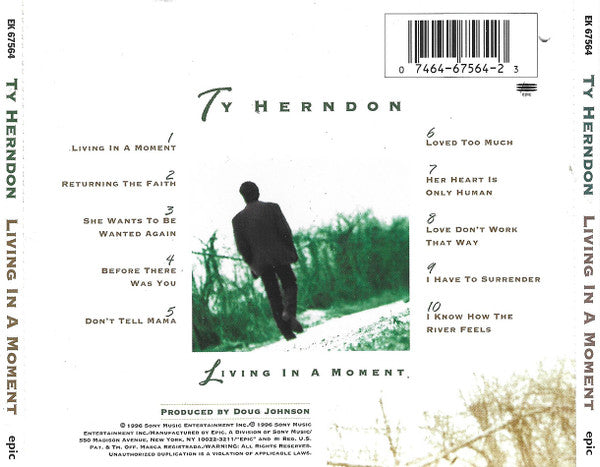 Ty Herndon : Living In A Moment (HDCD, Album)