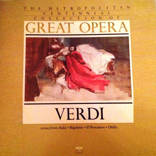Giuseppe Verdi : Great Opera - Verdi (Volume One) (4xLP, Album, Comp + Box)