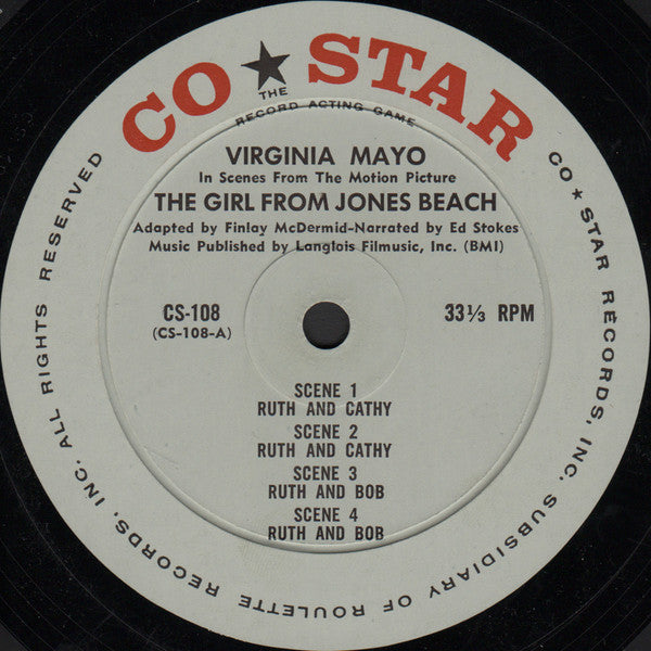 Virginia Mayo (2) : In Scenes From The Motion Picture The Girl From Jones Beach (LP, Album)