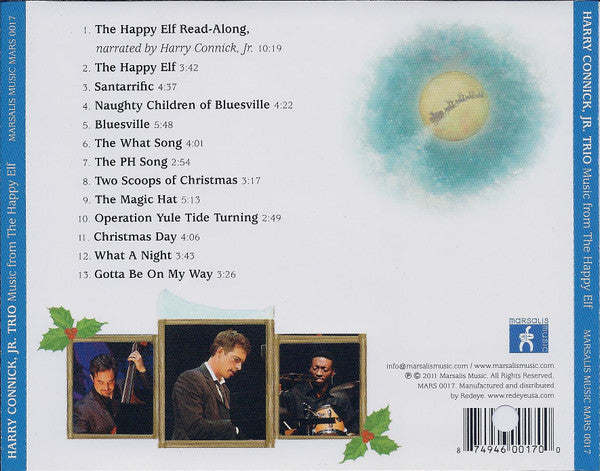 Harry Connick, Jr. Trio : Music From The Happy Elf (CD, Album)