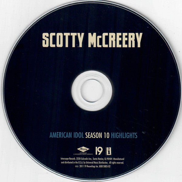 Scotty McCreery : American Idol Season 10 Highlights (CD)