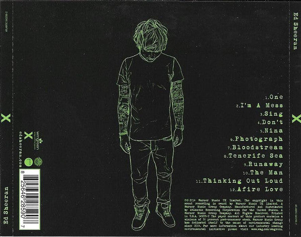 Ed Sheeran : X (CD, Album)