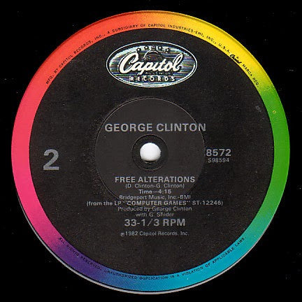 George Clinton : Nubian Nut (12", Single)