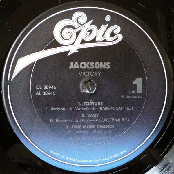 The Jacksons : Victory (LP, Album, Car)