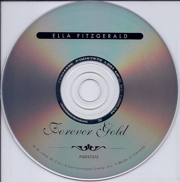 Ella Fitzgerald : Forever Gold (CD, Comp)