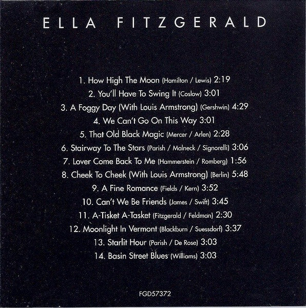 Ella Fitzgerald : Forever Gold (CD, Comp)