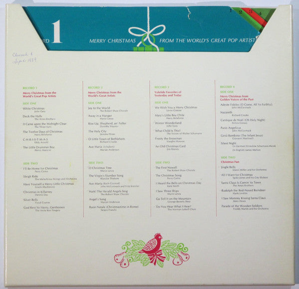 Various : Joyous Noel (4xLP, Comp, Mono)