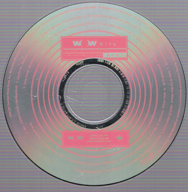 Various : WOW 2001 (The Year's 30 Top Contemporary Christian Artists And Hits) (2xCD, Comp, Club)