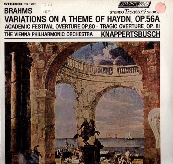Hans Knappertsbusch : Brahms - Variations on a theme of Haydn Op 56A Academic Festival Overture, Tragic Overture (LP, Album, RE, RP)
