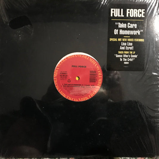Full Force : Take Care Of Homework (12", Single)