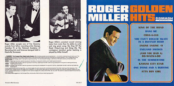 Roger Miller : Golden Hits (CD, Comp)