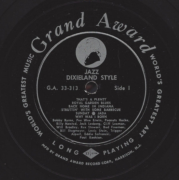 Various : Jazz Dixieland Style / Jazz Chicago Style (LP)