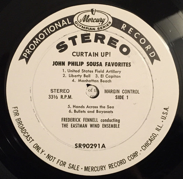 Frederick Fennell, Eastman Wind Ensemble : Sousa Favorites (LP, Promo)