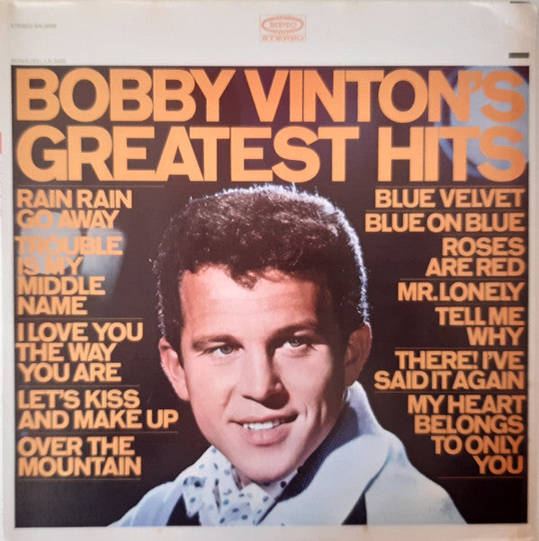Bobby Vinton : Bobby Vinton's Greatest Hits (LP, Comp, RE)