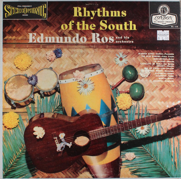Edmundo Ros & His Orchestra : Rhythms Of The South (LP, Album)