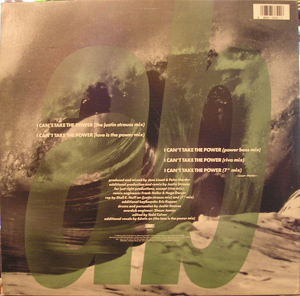 Off-Shore : I Can't Take The Power (12")