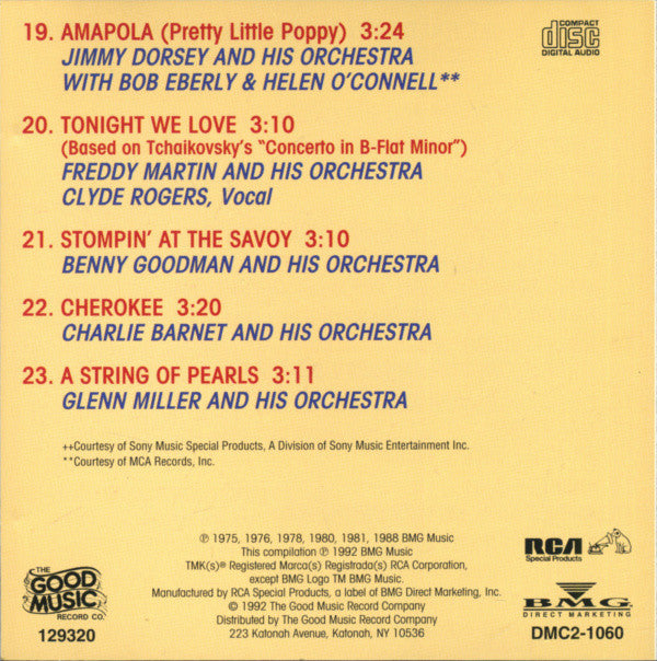 Various : Big Bands America (2xCD, Comp)