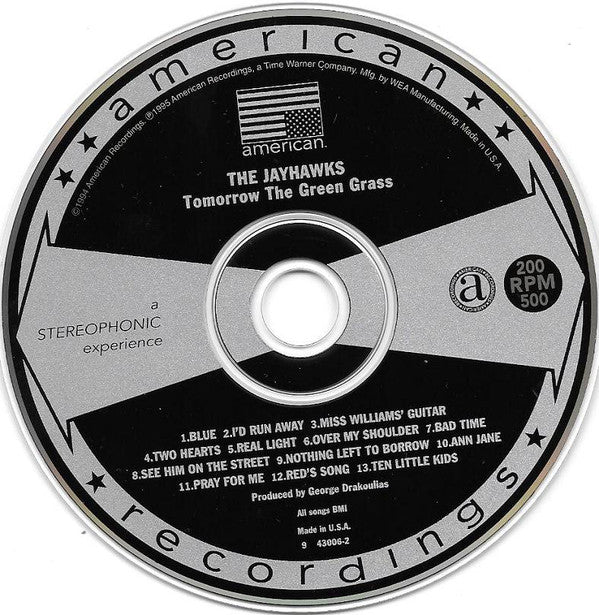 The Jayhawks : Tomorrow The Green Grass (CD, Album)