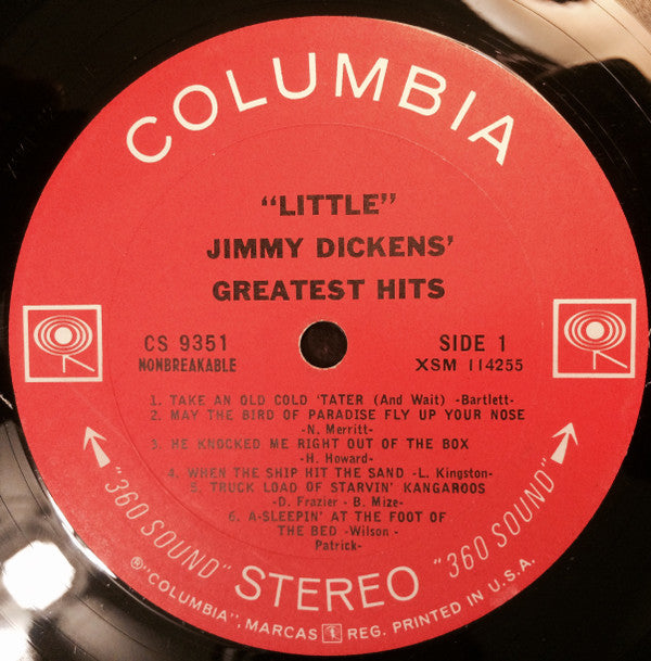 Little Jimmy Dickens : Greatest Hits (LP, Comp)