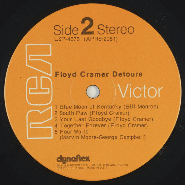 Floyd Cramer : Detours (LP, Album)