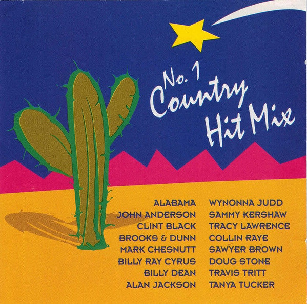 Various : No. 1 Country Hit Mix (CD, Comp, RE)