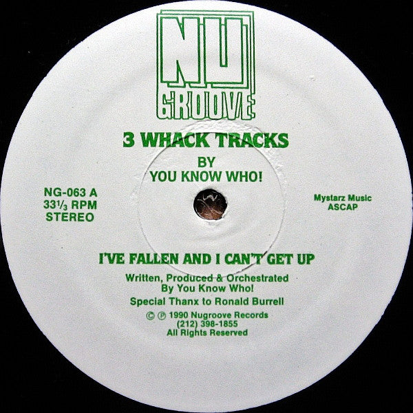 You Know Who! : 3 Whack Tracks (12")