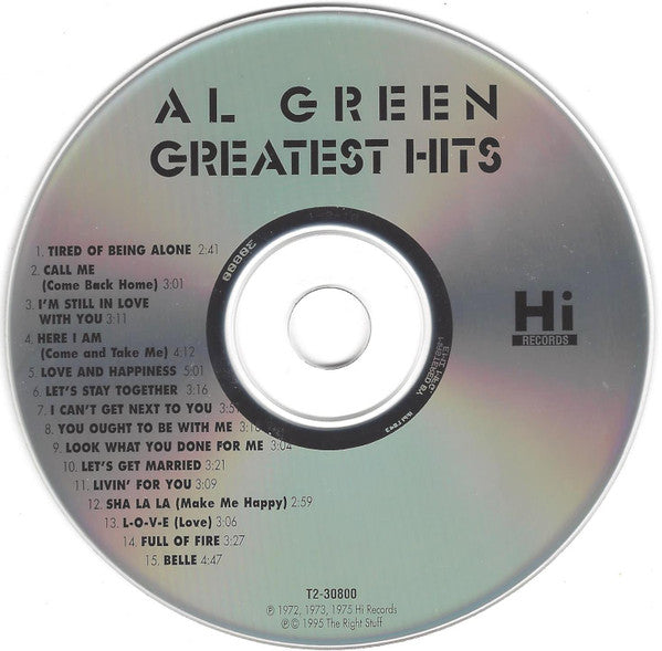 Al Green : Greatest Hits (CD, Comp, RE, RM)