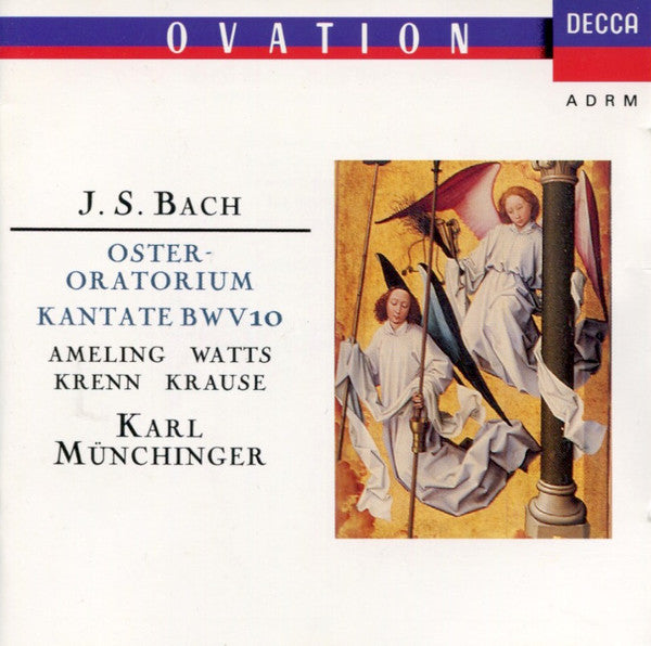 Johann Sebastian Bach, Elly Ameling, Helen Watts, Werner Krenn, Tom Krause, Karl Münchinger : Oster-Oratorium/Kantate BWV10 (CD, Comp)