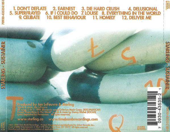 Starling (8) : Sustainer (CD, Album)