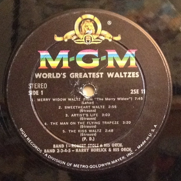 Various : World's Greatest Waltzes (LP, Album)