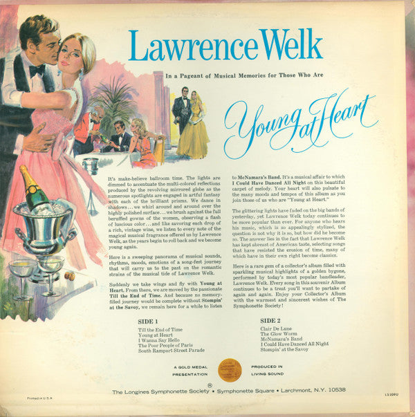 Lawrence Welk : Young At Heart (LP, Album, Comp)