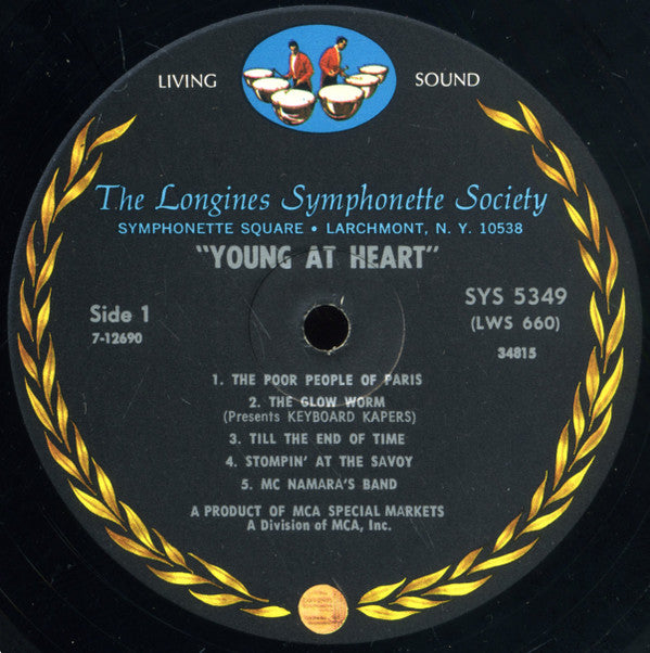 Lawrence Welk : Young At Heart (LP, Album, Comp)