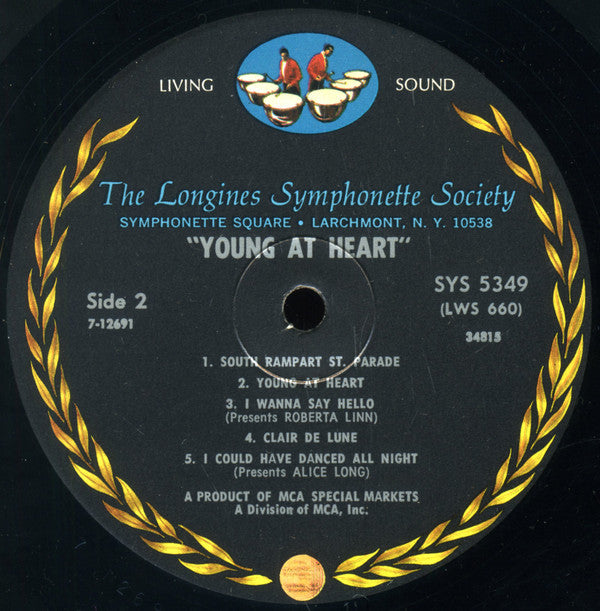 Lawrence Welk : Young At Heart (LP, Album, Comp)