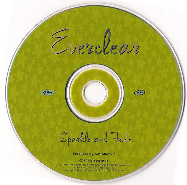 Everclear : Sparkle And Fade (CD, Album)