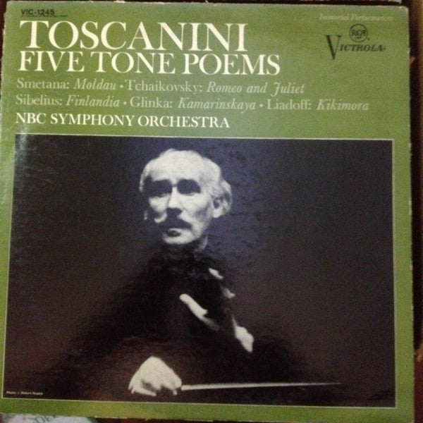 Arturo Toscanini : Five Tone Poems (LP, Comp, Mono, RE)