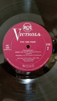 Arturo Toscanini : Five Tone Poems (LP, Comp, Mono, RE)