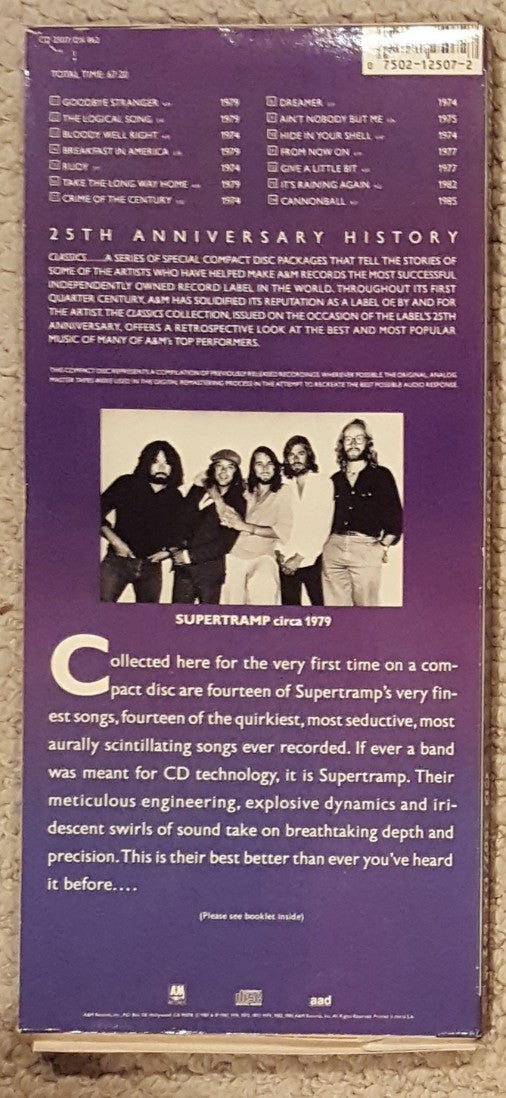 Supertramp : Classics Volume 9 (CD, Comp)