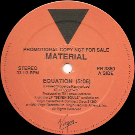 Material : Equation / Ineffect (12", Promo)