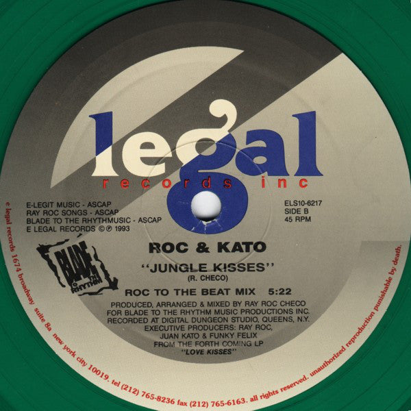 Roc & Kato : Jungle Kisses (10", Gre)