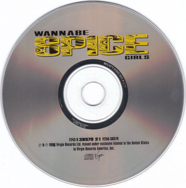 Spice Girls : Wannabe (CD, Single)