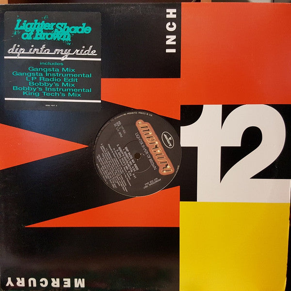 Lighter Shade Of Brown : Dip Into My Ride (12", Promo)