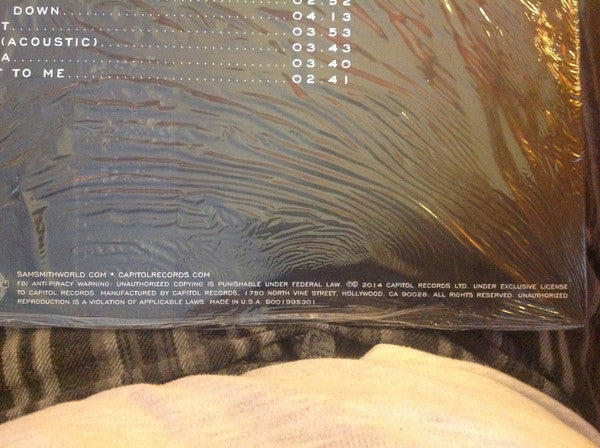 Sam Smith (12) : In The Lonely Hour (LP, Album)