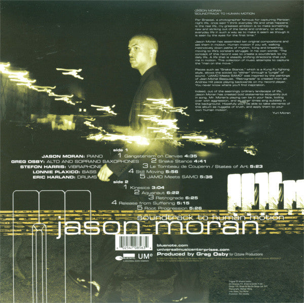 Jason Moran : Soundtrack To Human Motion (LP, Album, RE)