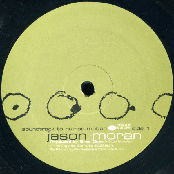 Jason Moran : Soundtrack To Human Motion (LP, Album, RE)