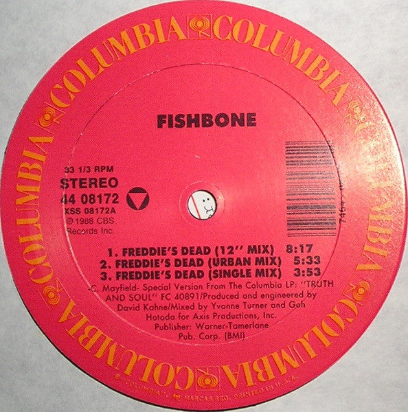 Fishbone : Freddie's Dead (12")