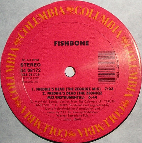 Fishbone : Freddie's Dead (12")